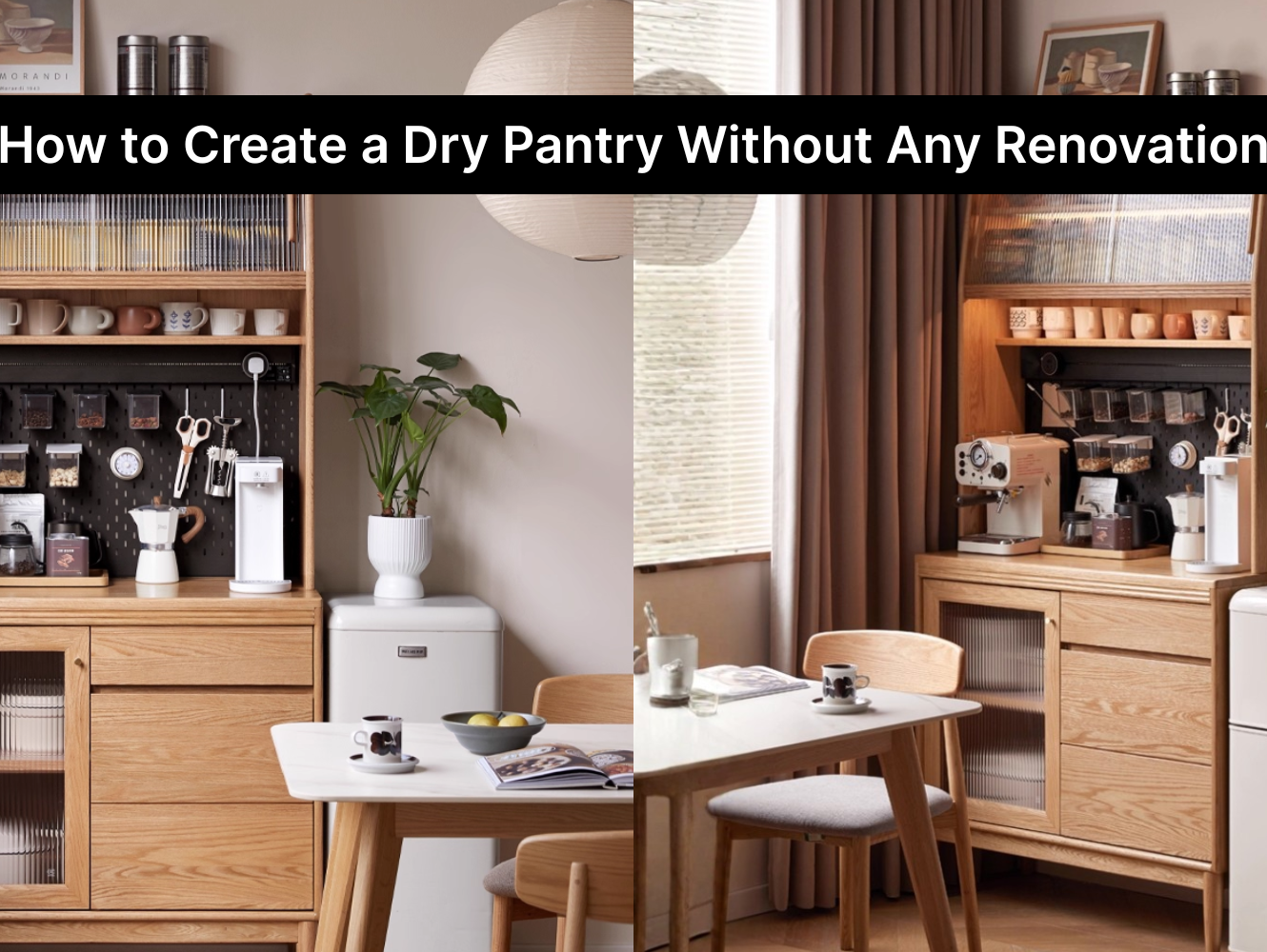 The Interior Designers’ Hack: How to Create a Dry Pantry Without Any Renovation in Singapore