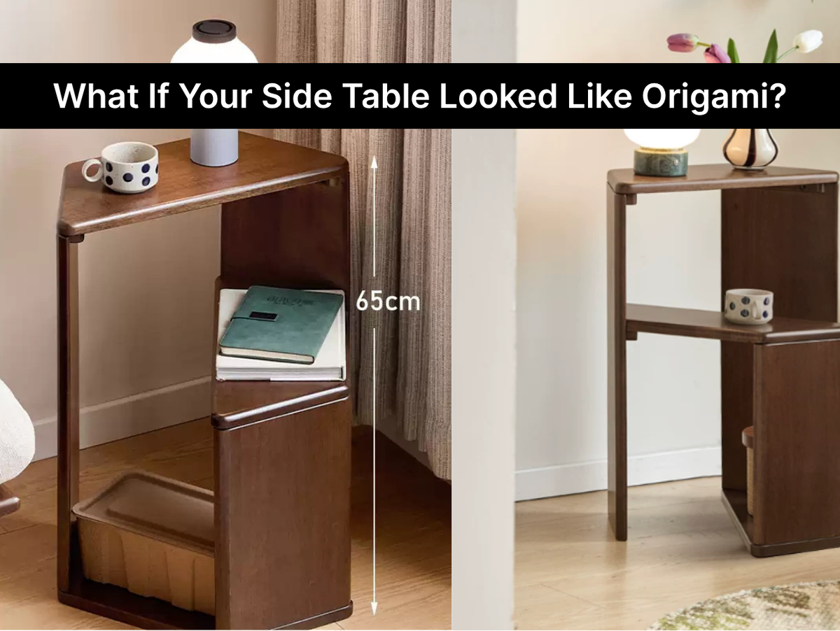 What If Your Side Table Looked Like Origami?