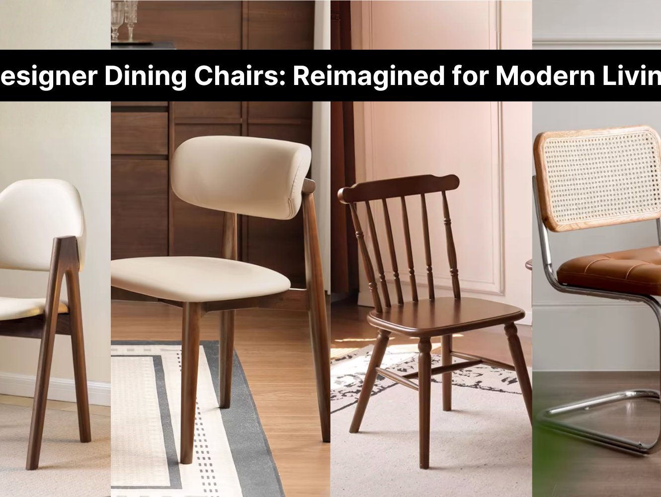 Designer Dining Chairs: Icons, Reimagined for Modern Living