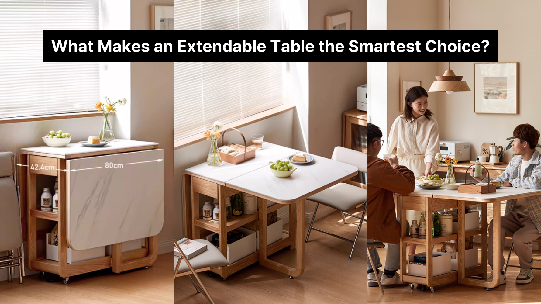 What Makes an Extendable Table the Smartest Choice for Small Homes?