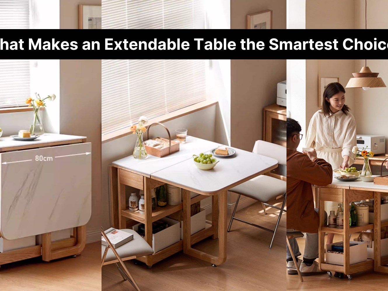 What Makes an Extendable Table the Smartest Choice for Small Homes?