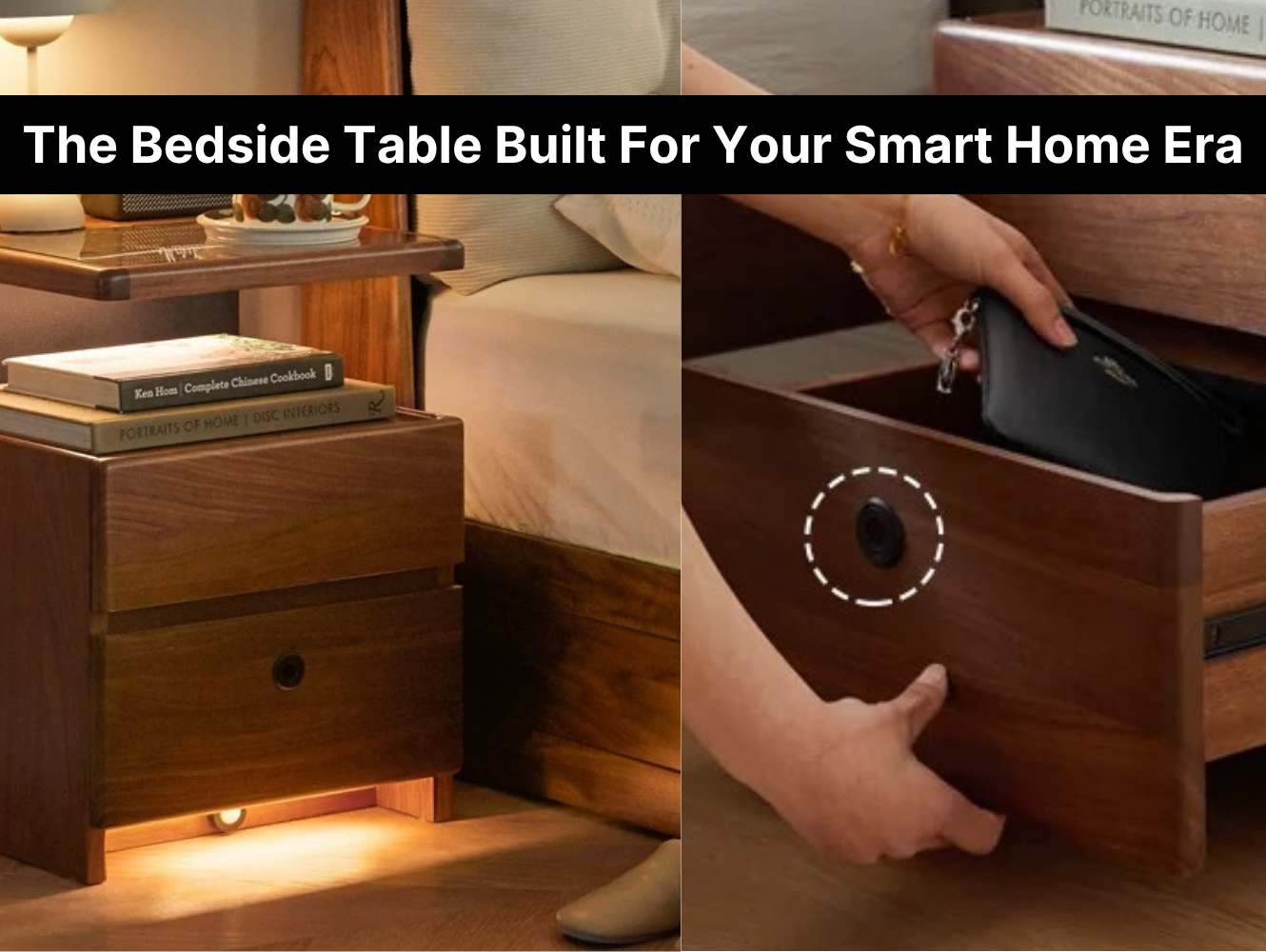 The Bedside Table Built for the Smart Home Era