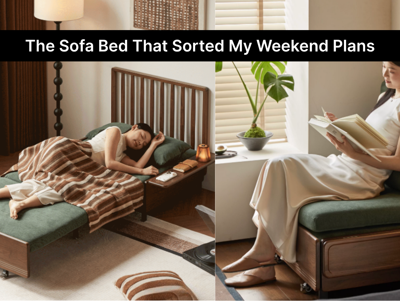 The Sofa Bed That Sorted My Weekend Plans