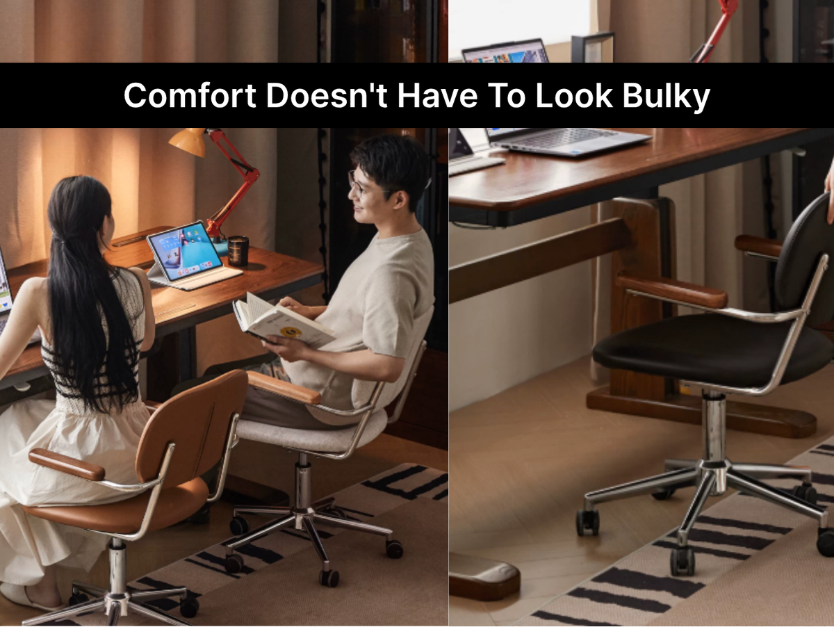 Comfort Doesn't Have To Look Bulky