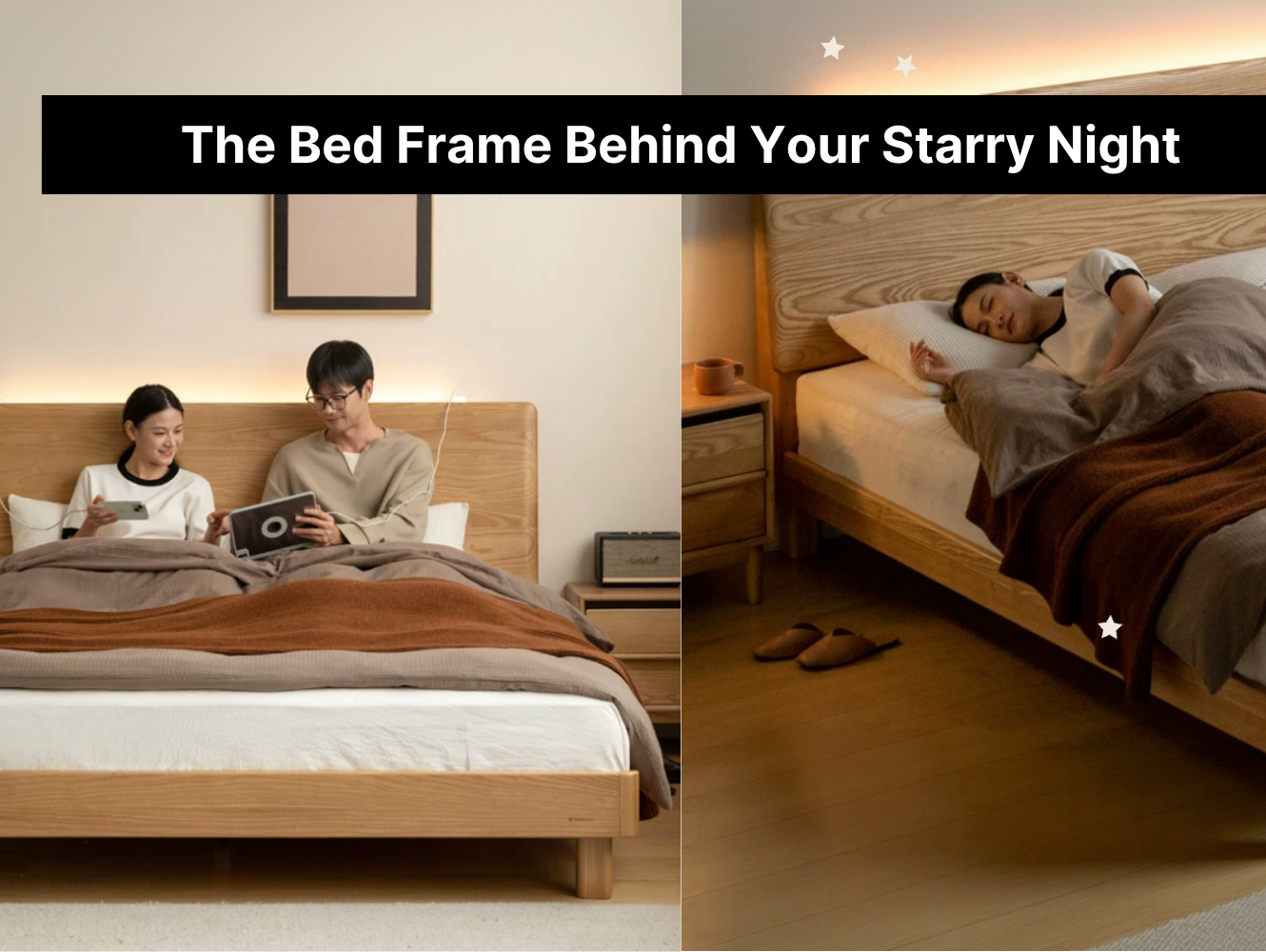 The Bed Frame Behind Your Starry Night