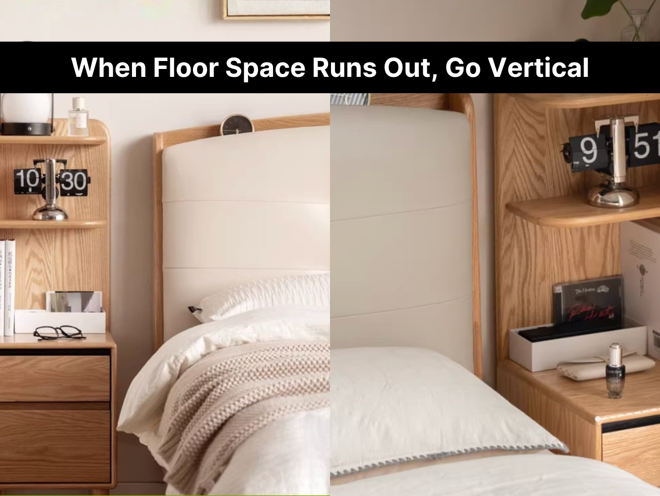 When Floor Space Runs Out, Go Vertical