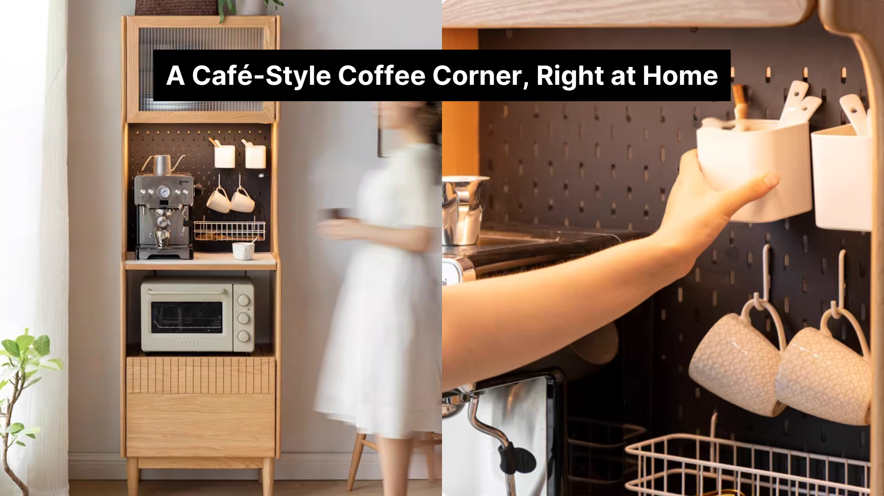A Café-Style Coffee Corner, Right at Home