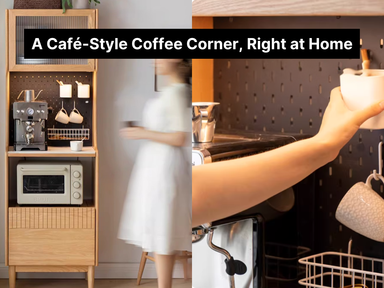 A Café-Style Coffee Corner, Right at Home