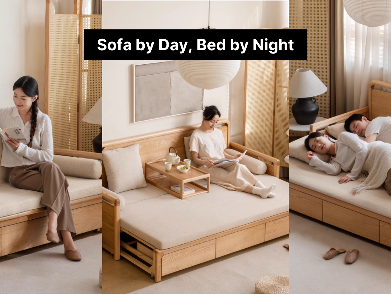 Sofa by Day, Bed by Night