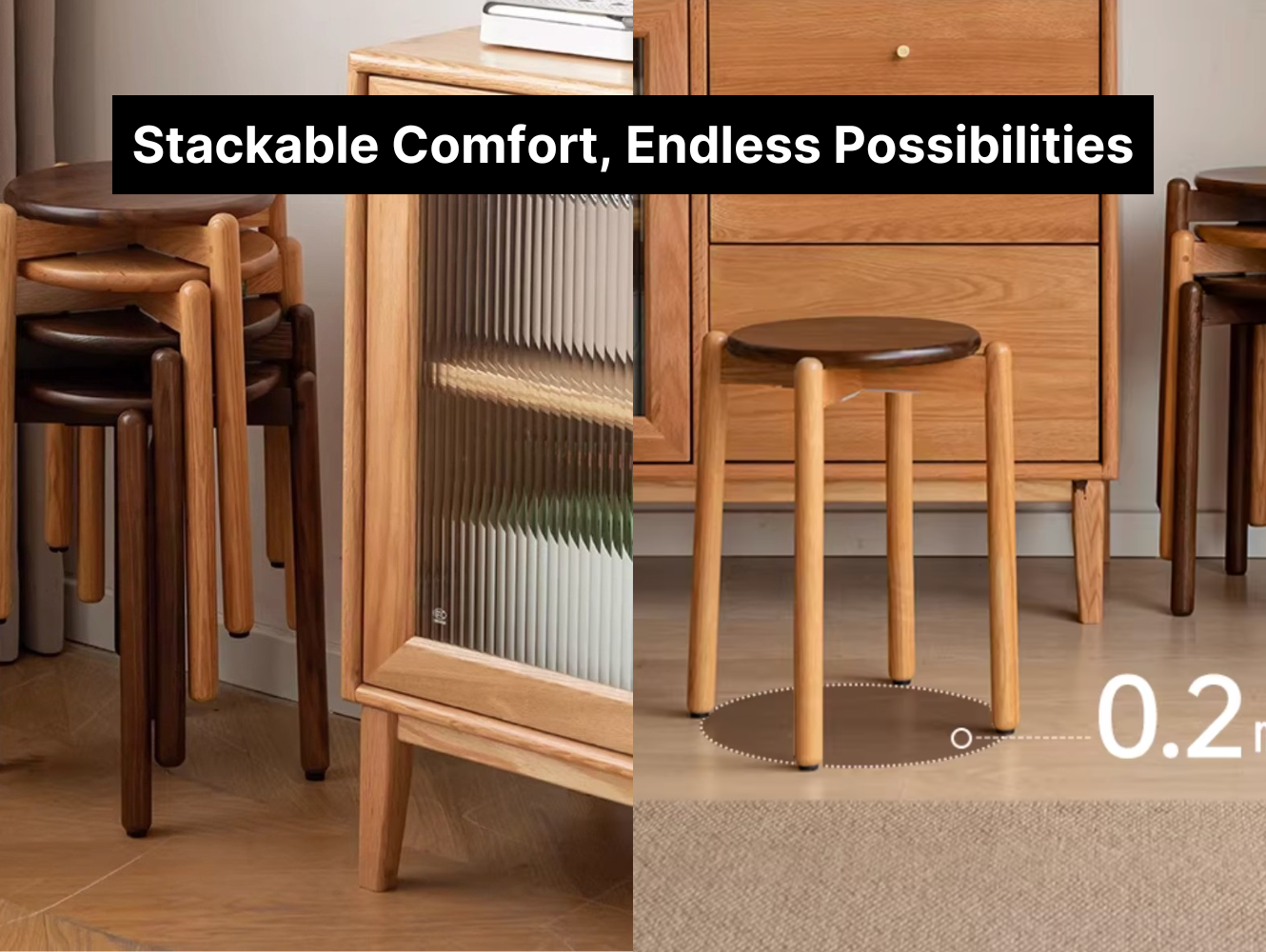 Stackable Comfort, Endless Possibilities