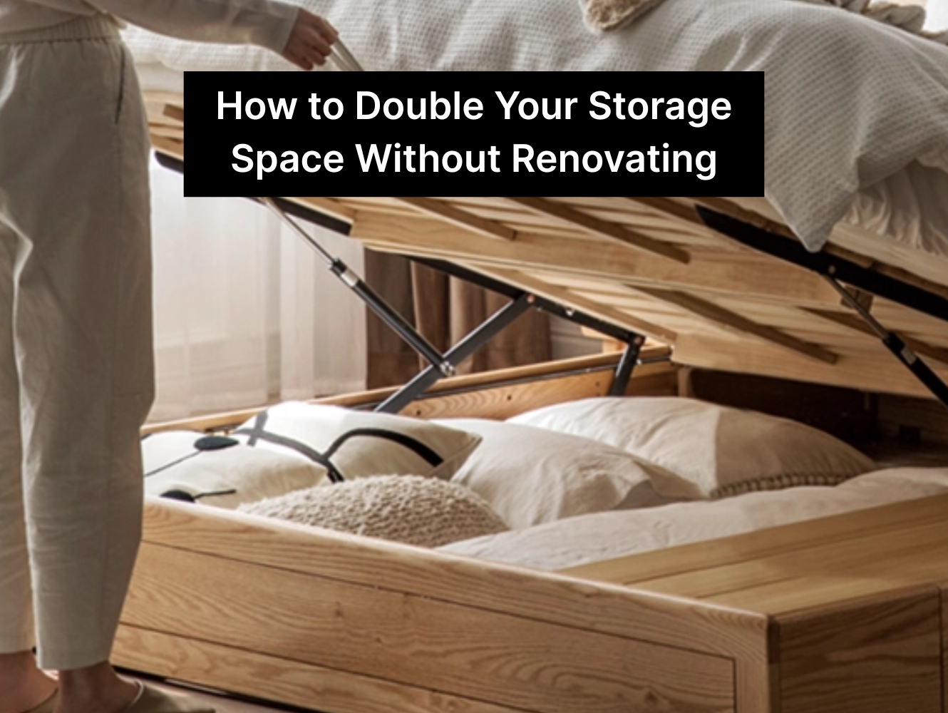 Small Bedroom? Here’s How to Double Your Storage Space Without Renovating