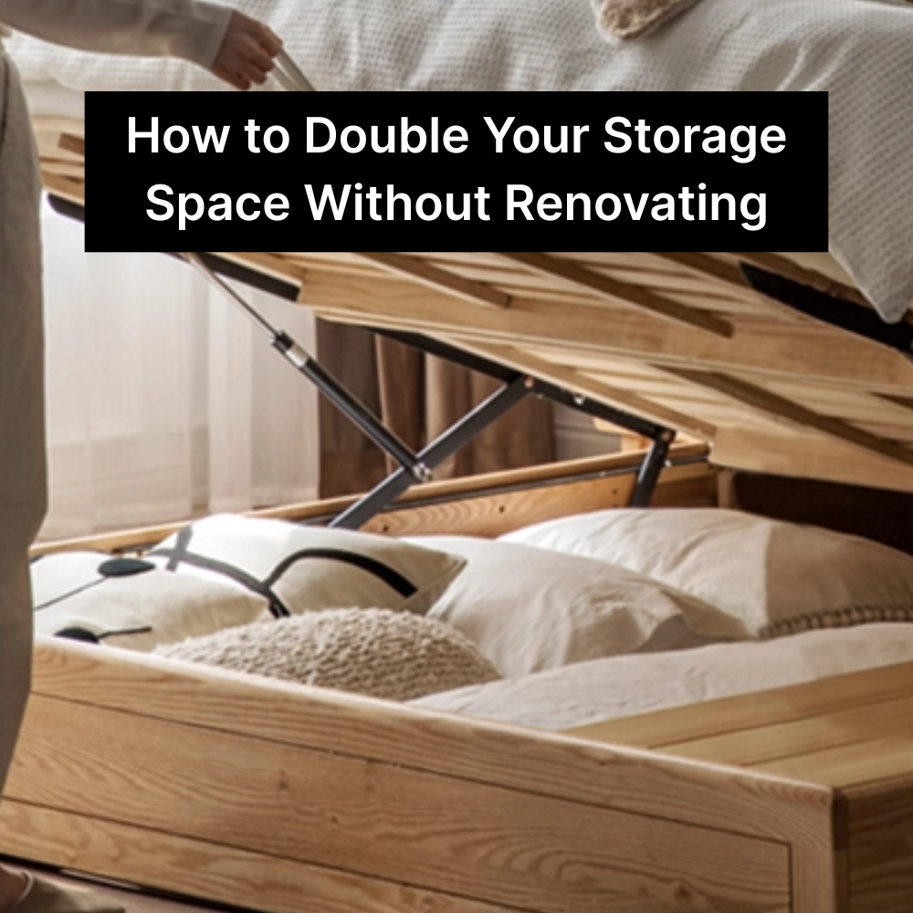 Small Bedroom? Here’s How to Double Your Storage Space Without Renovating
