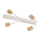 Scandi Wooden Over-The-Door 4 Hook Rack - IUIGA
