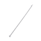 Round Brilliant Diamond Straightline Bracelet - IUIGA