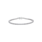 Round Brilliant Diamond Straightline Bracelet - IUIGA