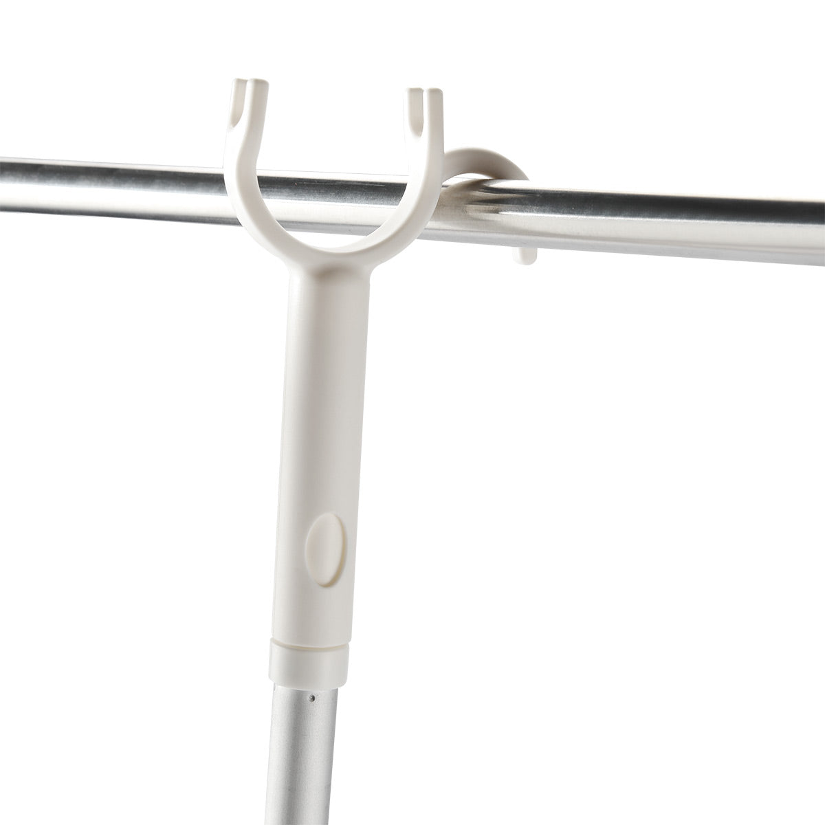Extendable Laundry Hanging Rod With Hook - IUIGA