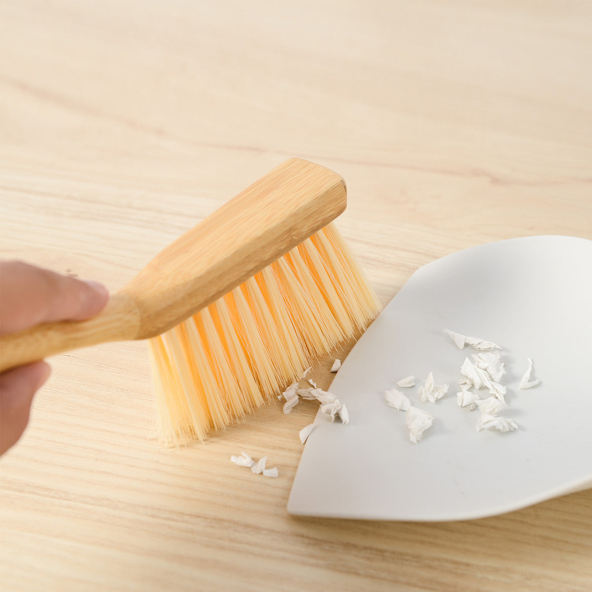 Multipurpose Brush With Bamboo Handle - IUIGA