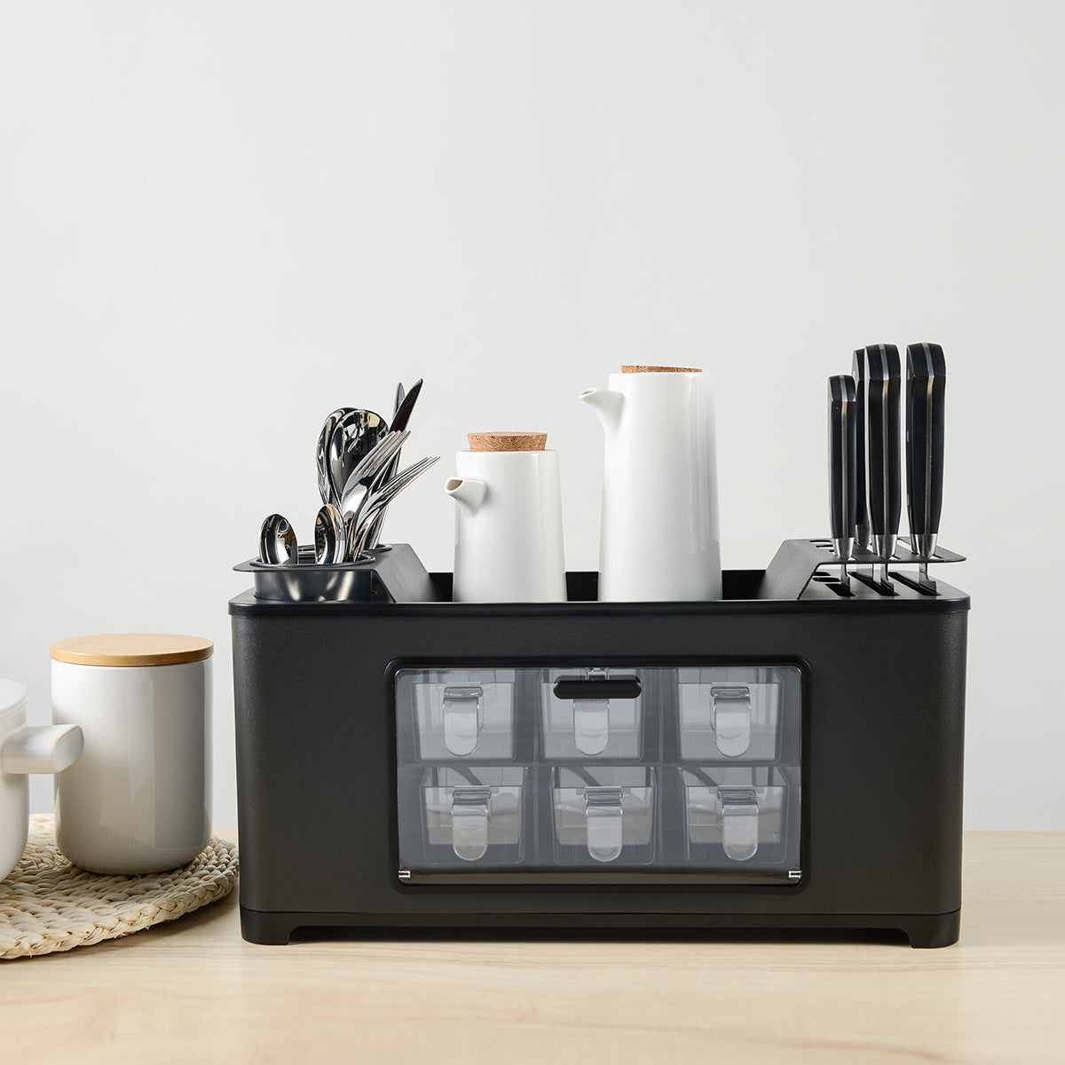 Multi-functional Condiments Storage Rack - IUIGA