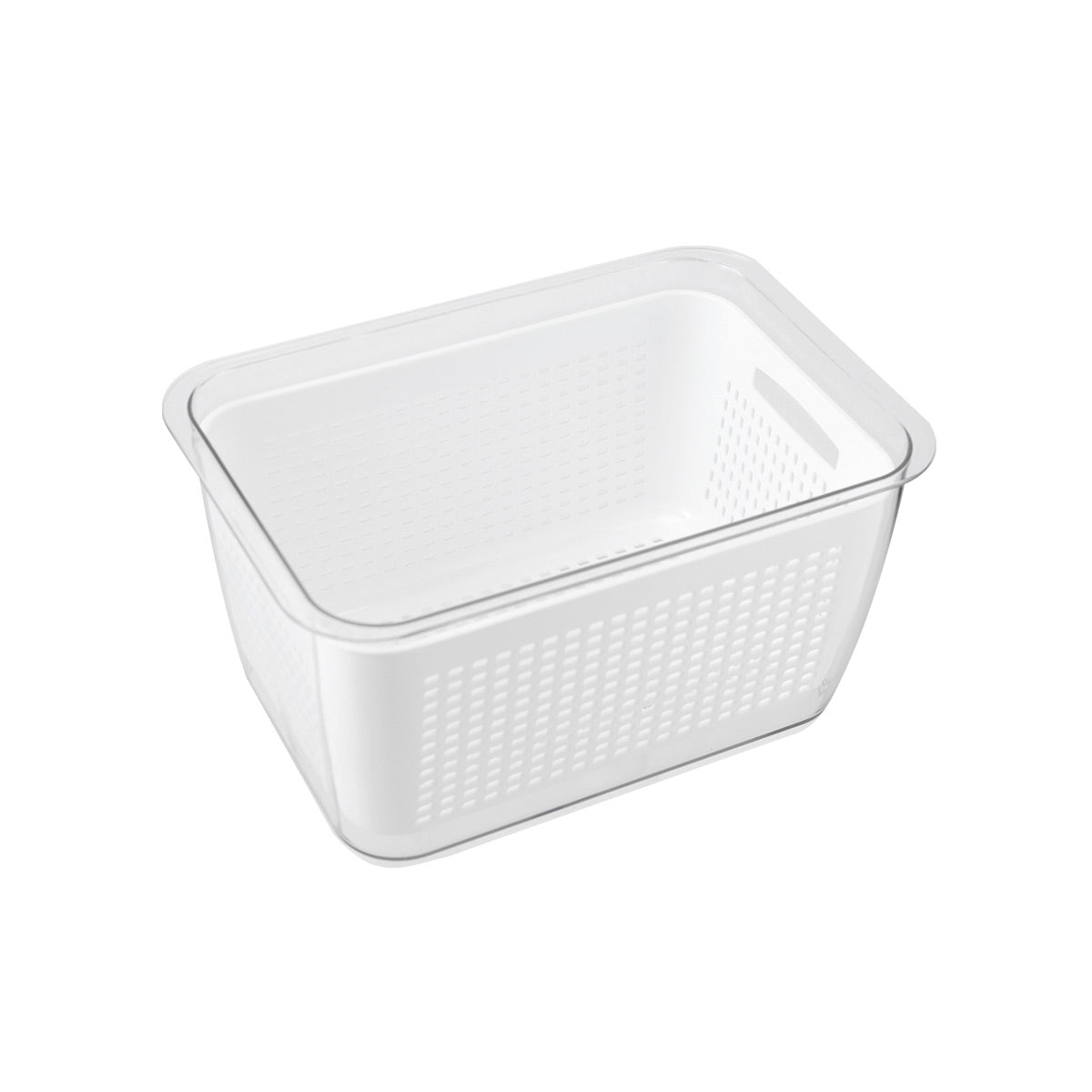 Vegetable & Fruit Storage Container With Strainer - IUIGA