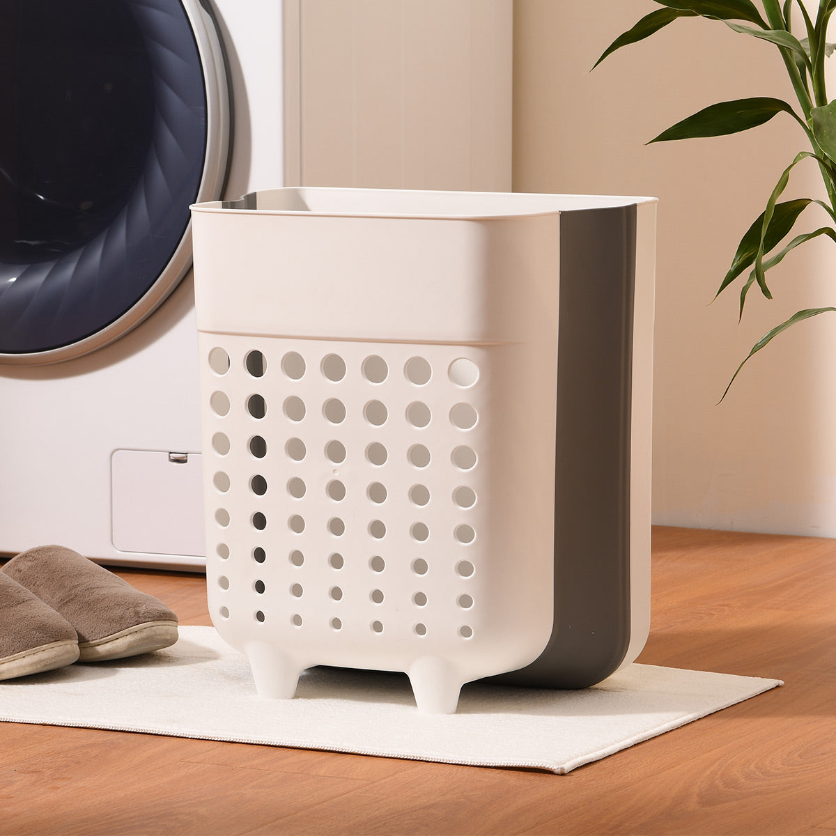 Wall Mount Collapsible Laundry Basket - IUIGA