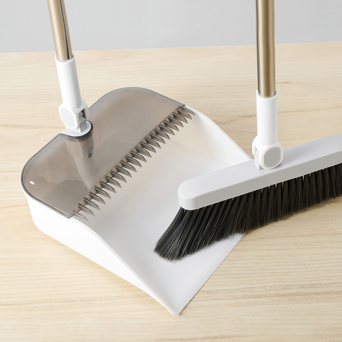 Foldable Dustpan & Rotatable Broom Set - IUIGA