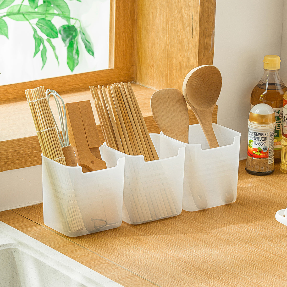 Frosted Refrigerator Square Storage Box - IUIGA