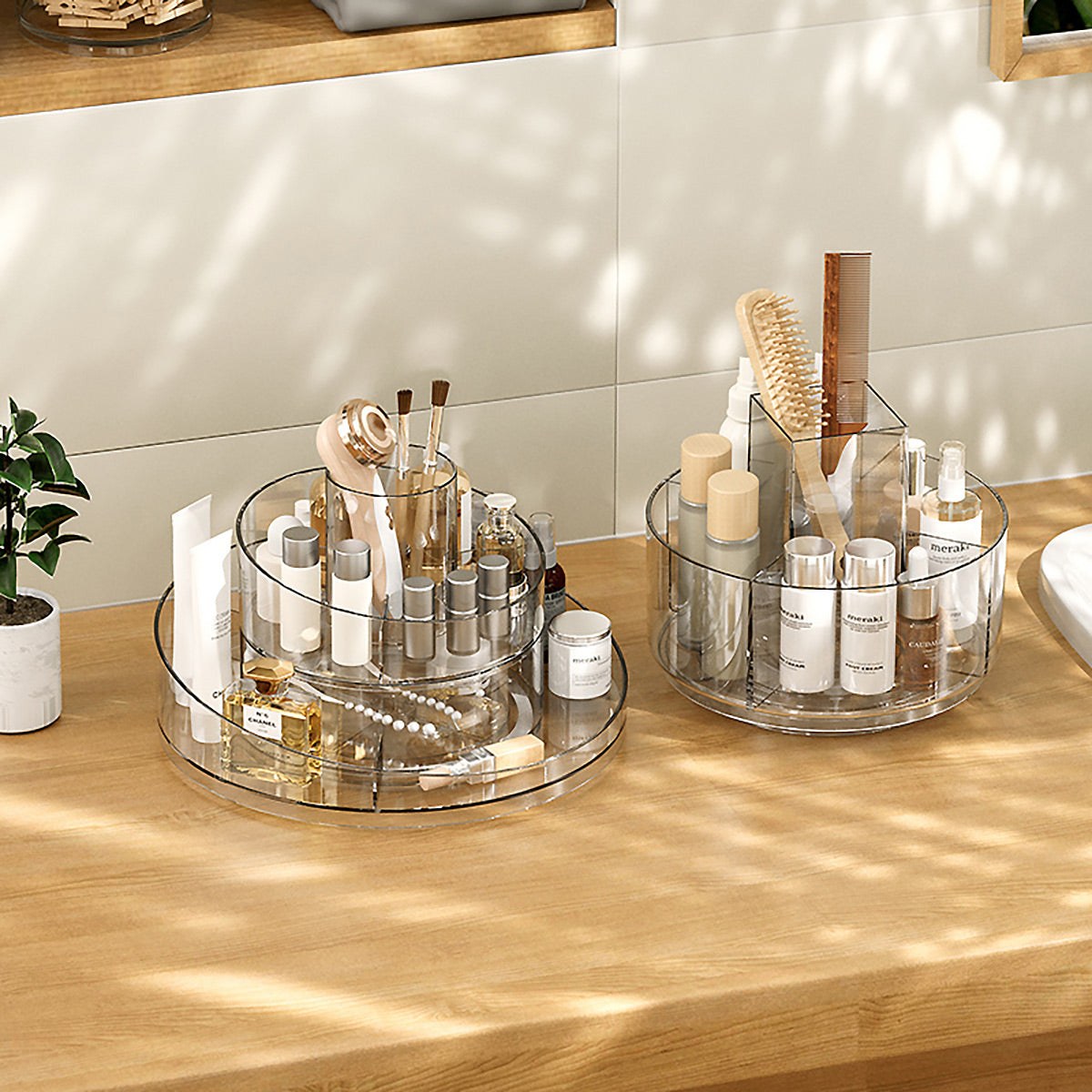 Turntable Cosmetics Storage Organizer - IUIGA
