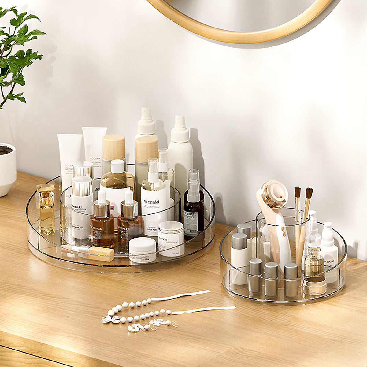 Turntable Cosmetics Storage Organizer - IUIGA