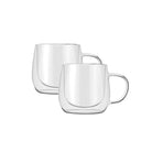 Double Walled Glass Cups (Set of 2) - IUIGA