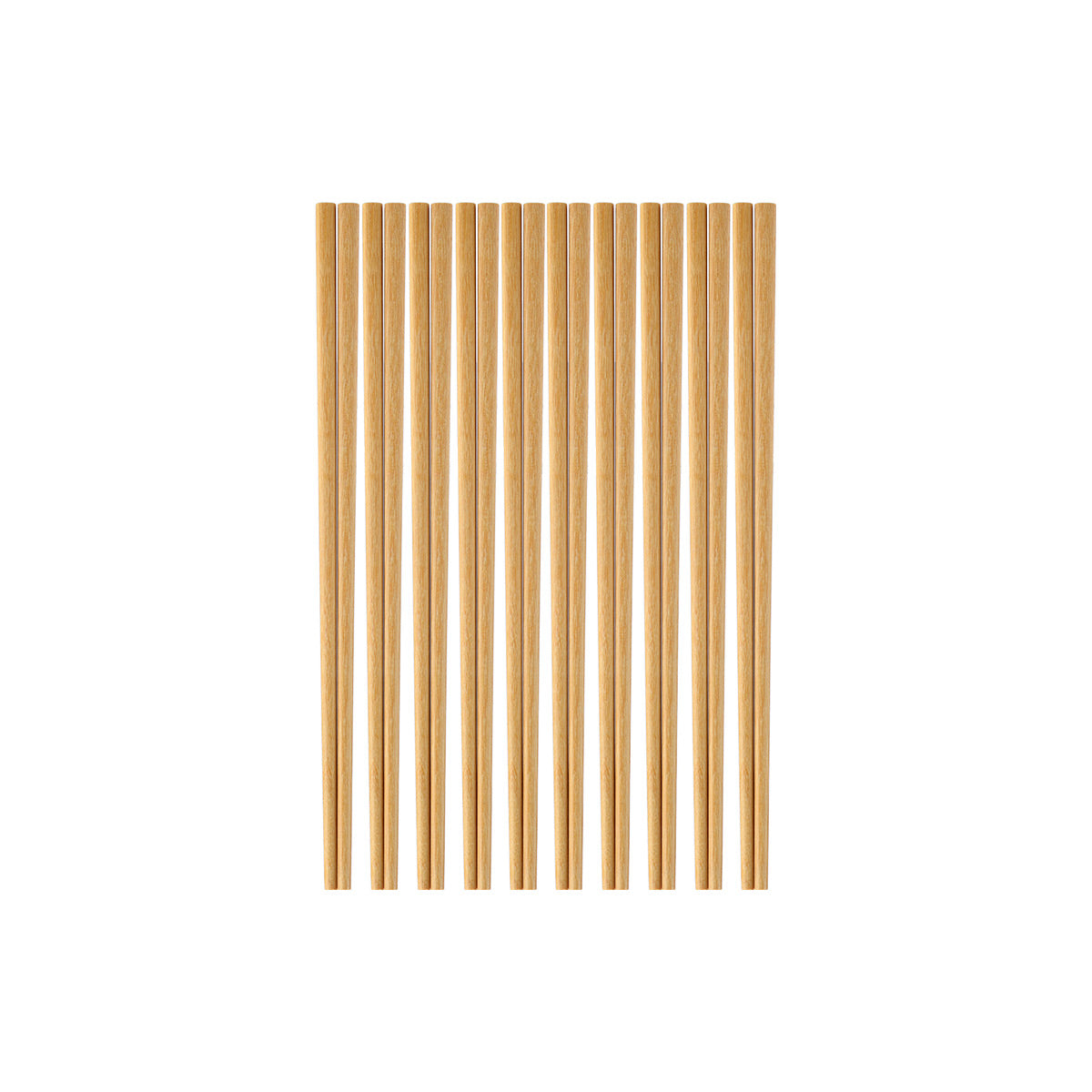 Wooden Flat Top Chopsticks (Set of 10) - IUIGA