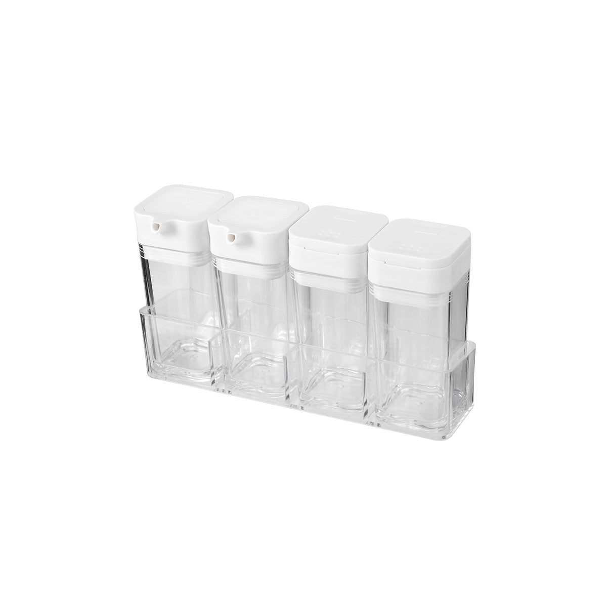 Transparent Seasoning Bottle With Stand - IUIGA