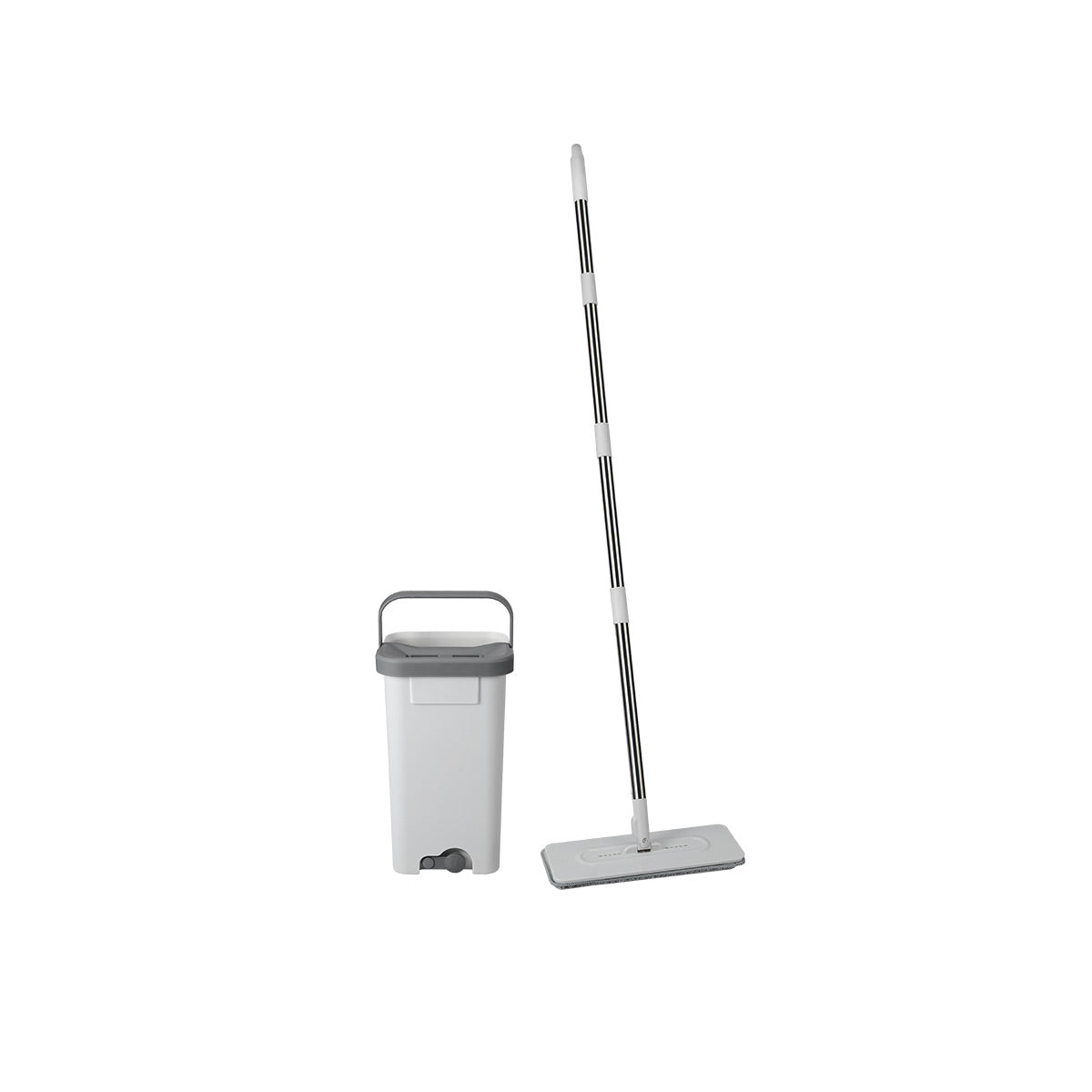Microfiber Flat Mop & Bucket With Wringer Set - IUIGA