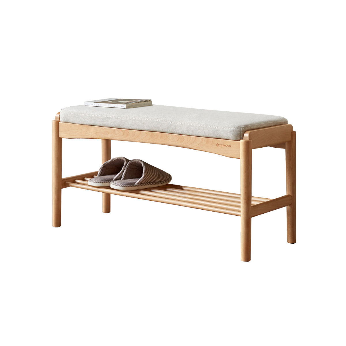 Shinta Shoe Bench With Cushion - IUIGA
