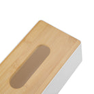 Tissue Box With Bamboo Lid - IUIGA