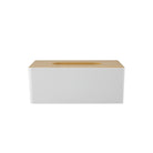 Tissue Box With Bamboo Lid - IUIGA