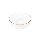 Moonlight Gold Rim Bone China Noodles Bowl - IUIGA