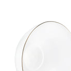 Moonlight Gold Rim Bone China Noodles Bowl - IUIGA