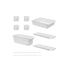 Wardrobe Extendable Storage Rack & Box Set I - IUIGA