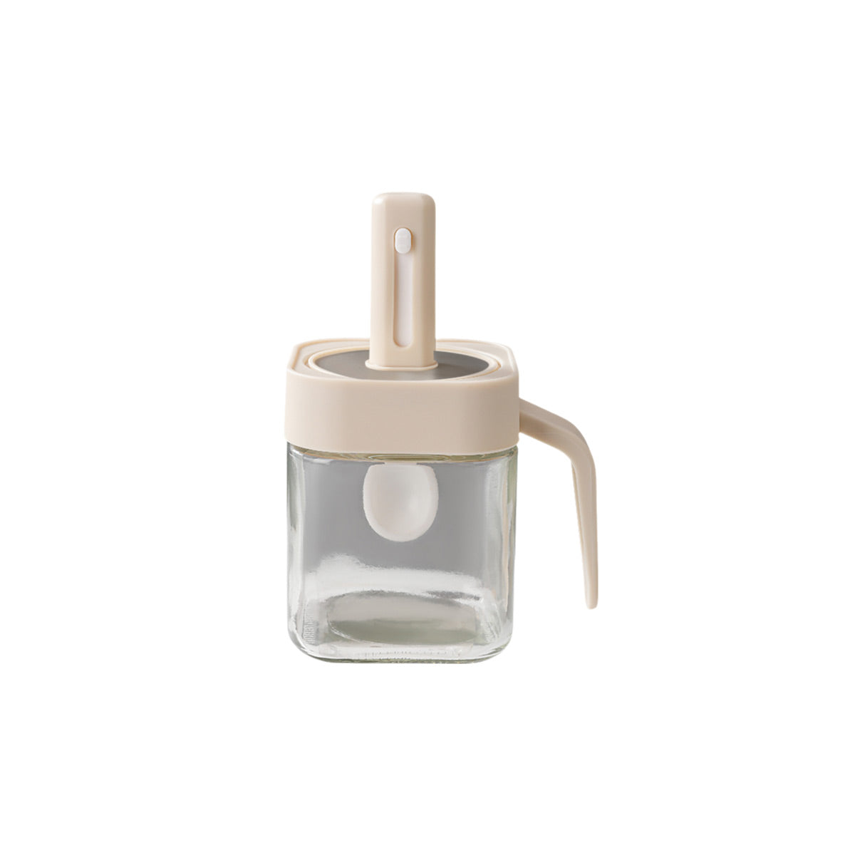 Glass Seasoning Bottle With Telescopic Spoon - IUIGA