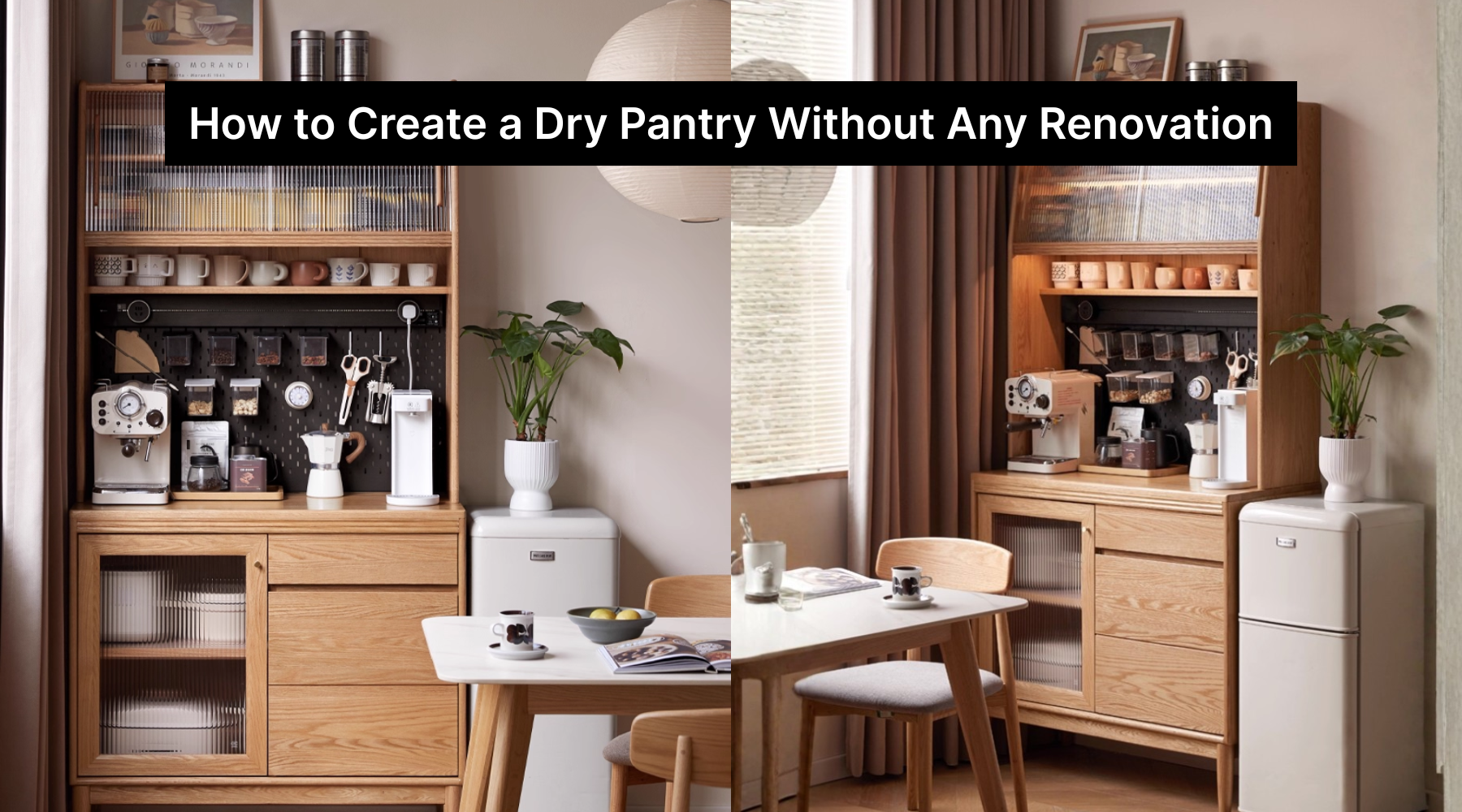 The Interior Designers’ Hack: How to Create a Dry Pantry Without Any Renovation in Singapore