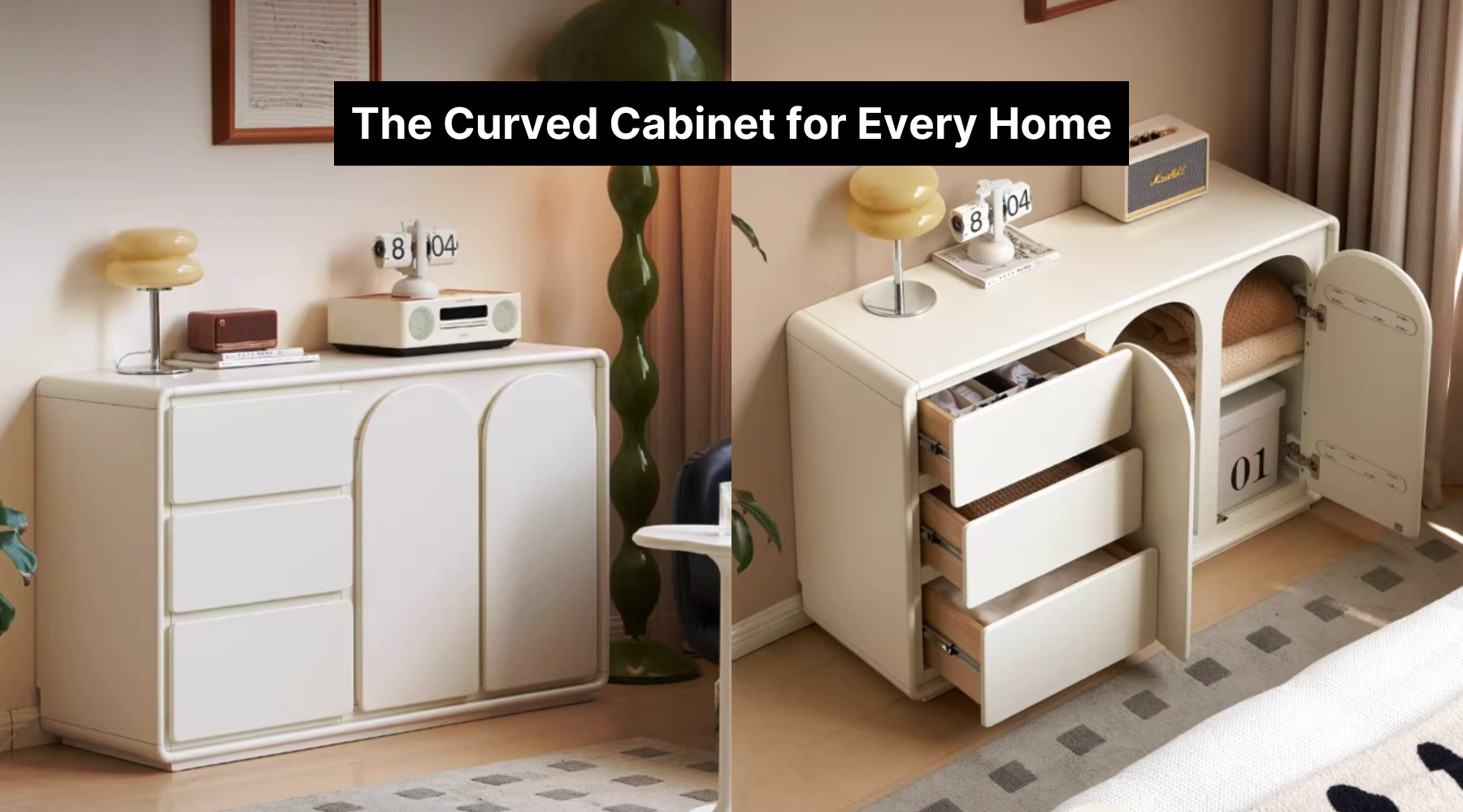 Safe, Stylish, and Spacious: The Curved Cabinet for Every Home