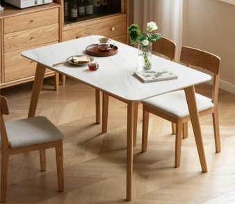 The Heart of the Home: Why a Sintered Stone and Wooden Dining Table Never Goes Out of Style