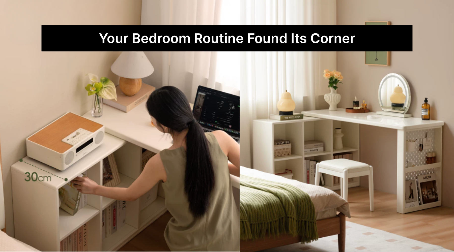 Your Bedroom Routine Found Its Corner