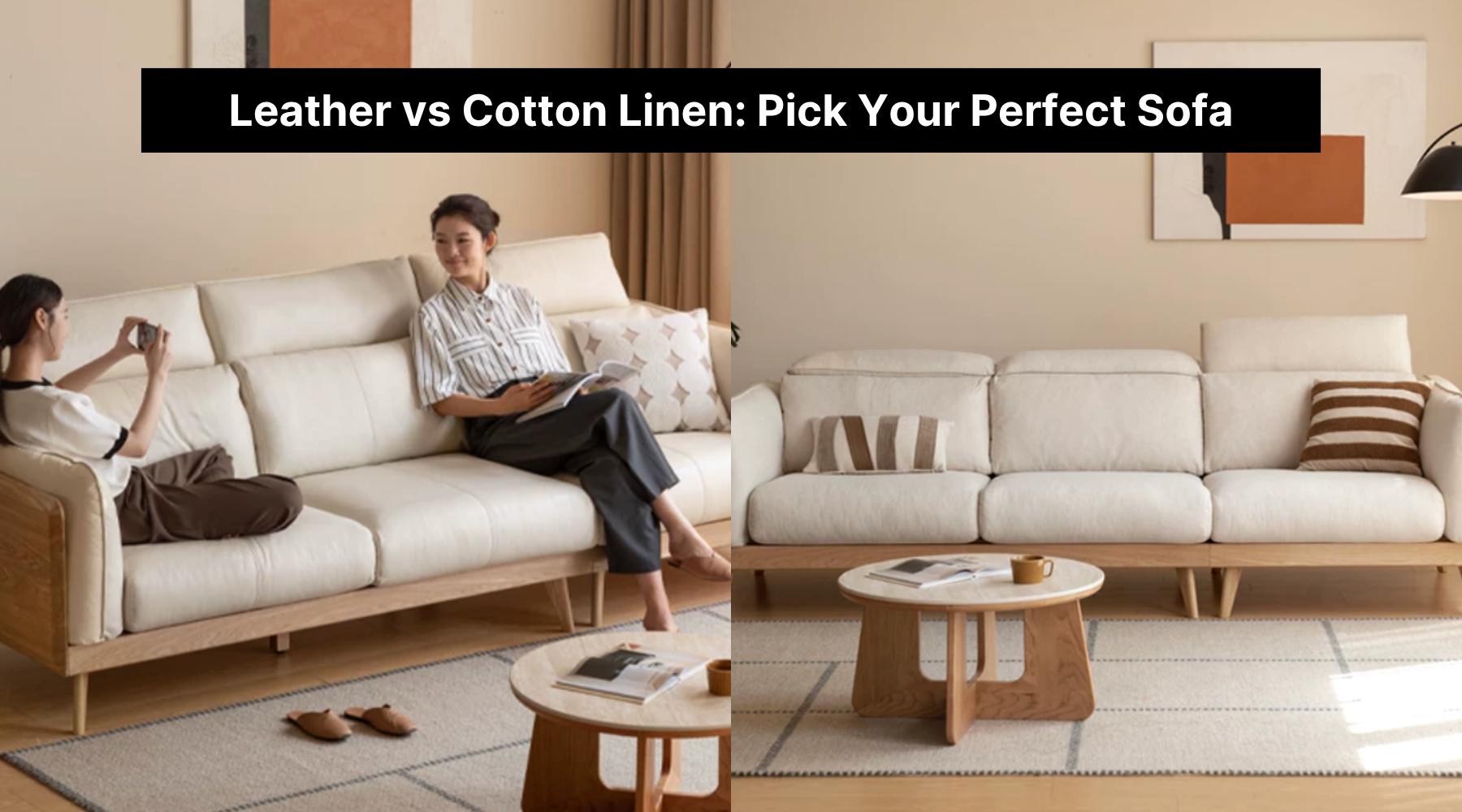 Leather vs Cotton Linen: Pick Your Perfect Sofa