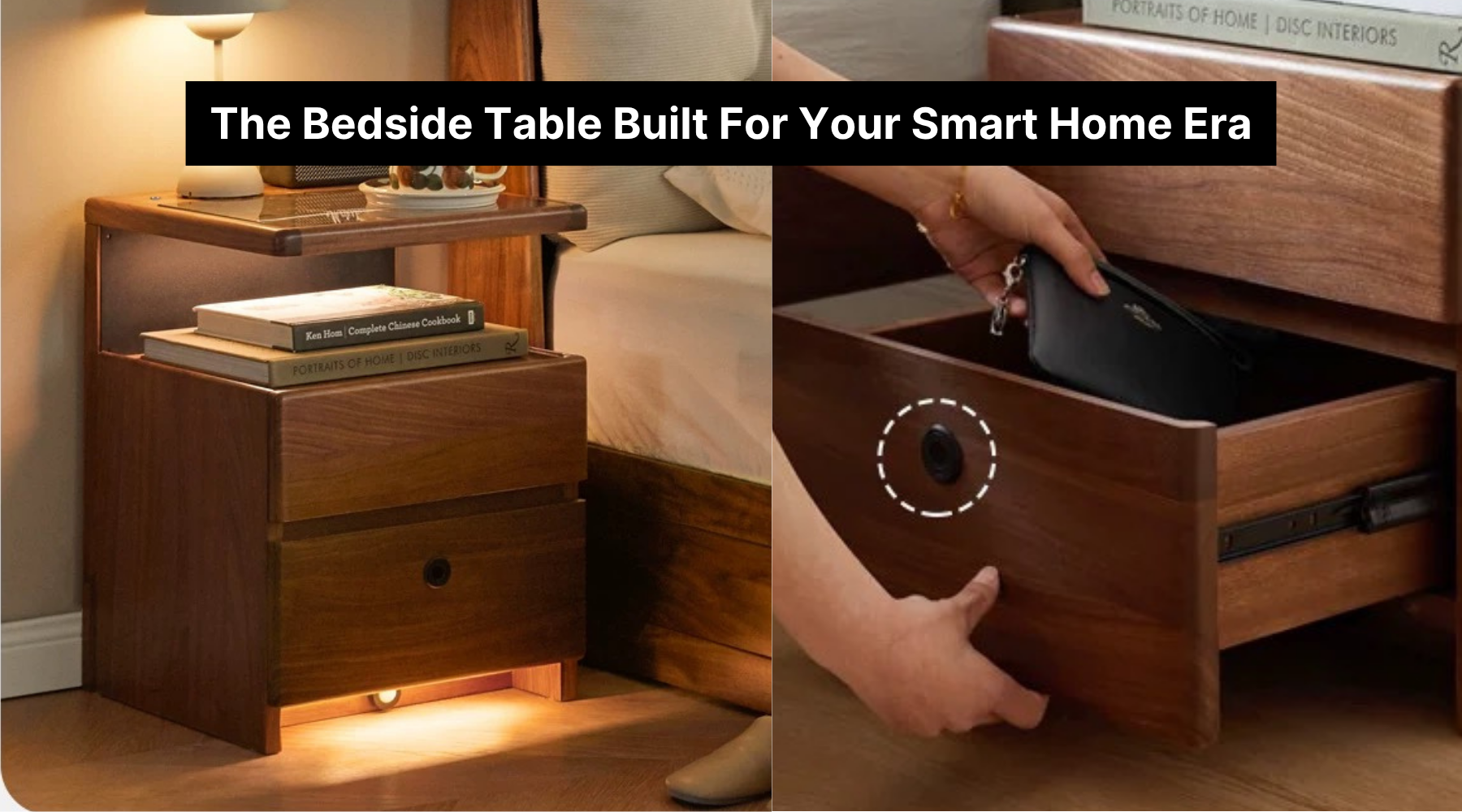 The Bedside Table Built for the Smart Home Era