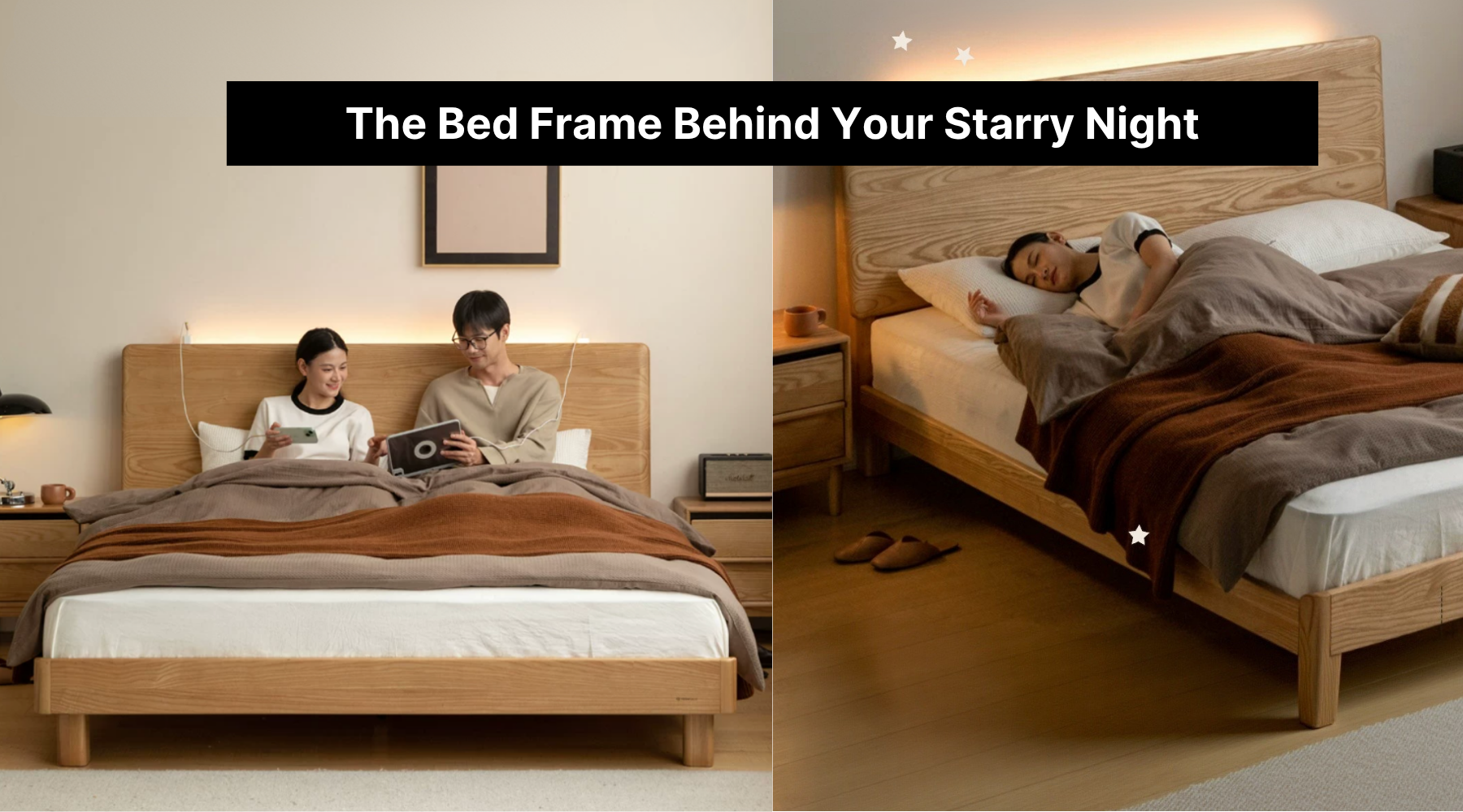 The Bed Frame Behind Your Starry Night