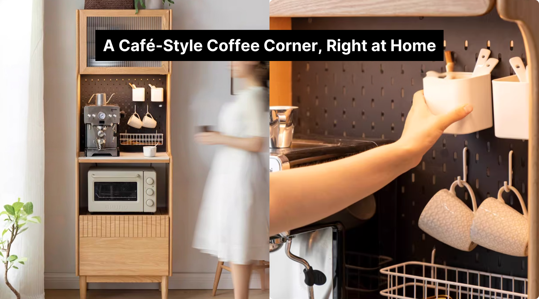 A Café-Style Coffee Corner, Right at Home