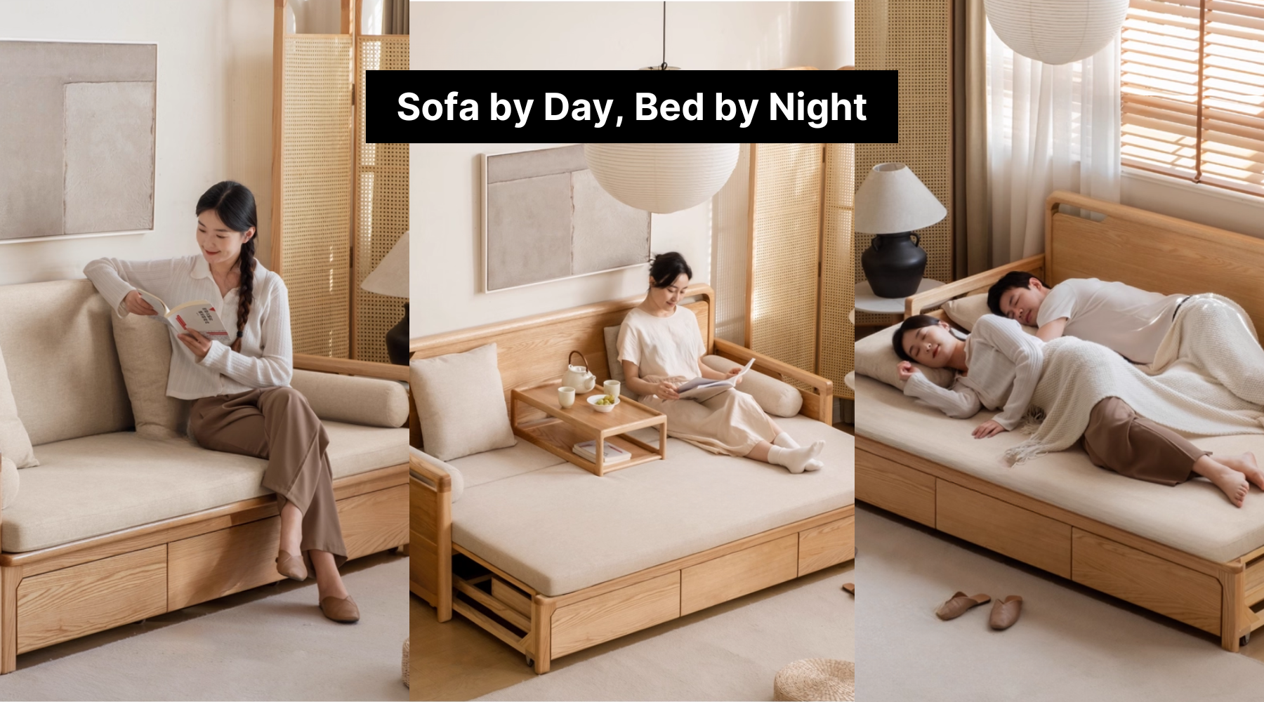 Sofa by Day, Bed by Night