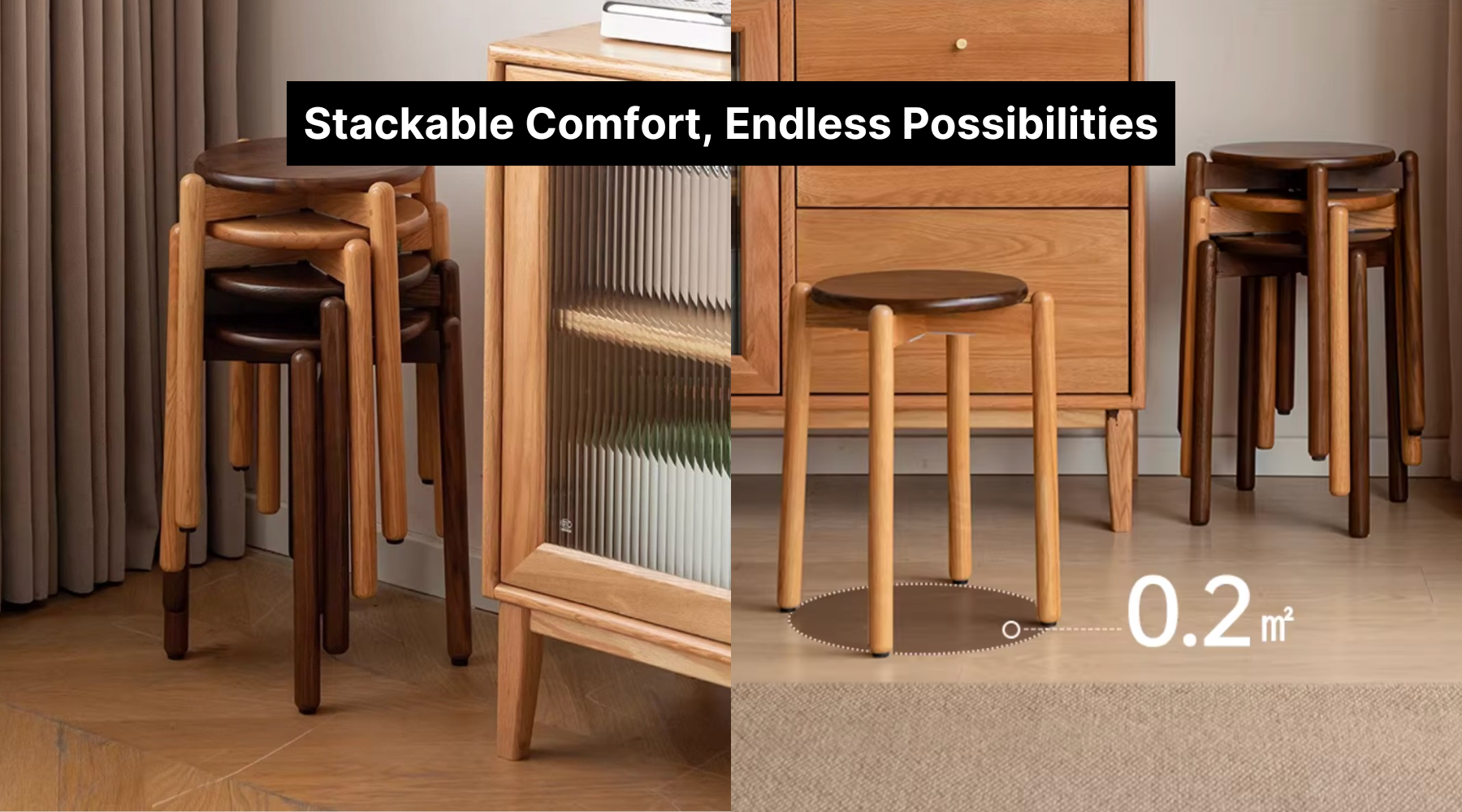 Stackable Comfort, Endless Possibilities