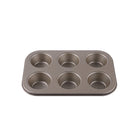 Viennese Non-stick 6 Cup Muffin Pan - IUIGA